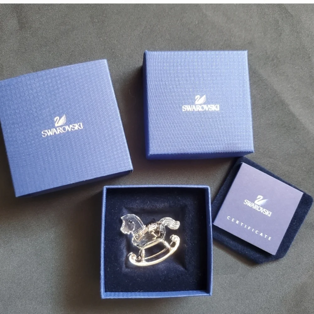 Swarovski Ornament Rocking Horse
